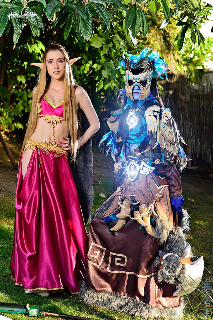 Draenei Shaman Tier 14 from World of Warcraft Daily Cosplay