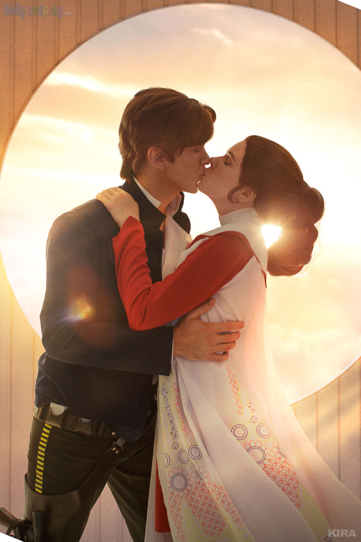 Princess Leia & Han Solo from Star Wars The Empire Strikes Back