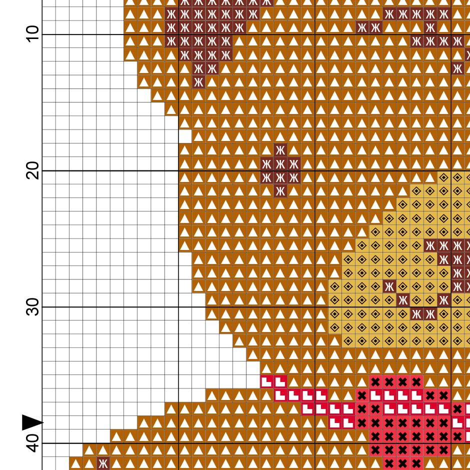 Teddy Bear Cross Stitch Pattern Daily Cross Stitch