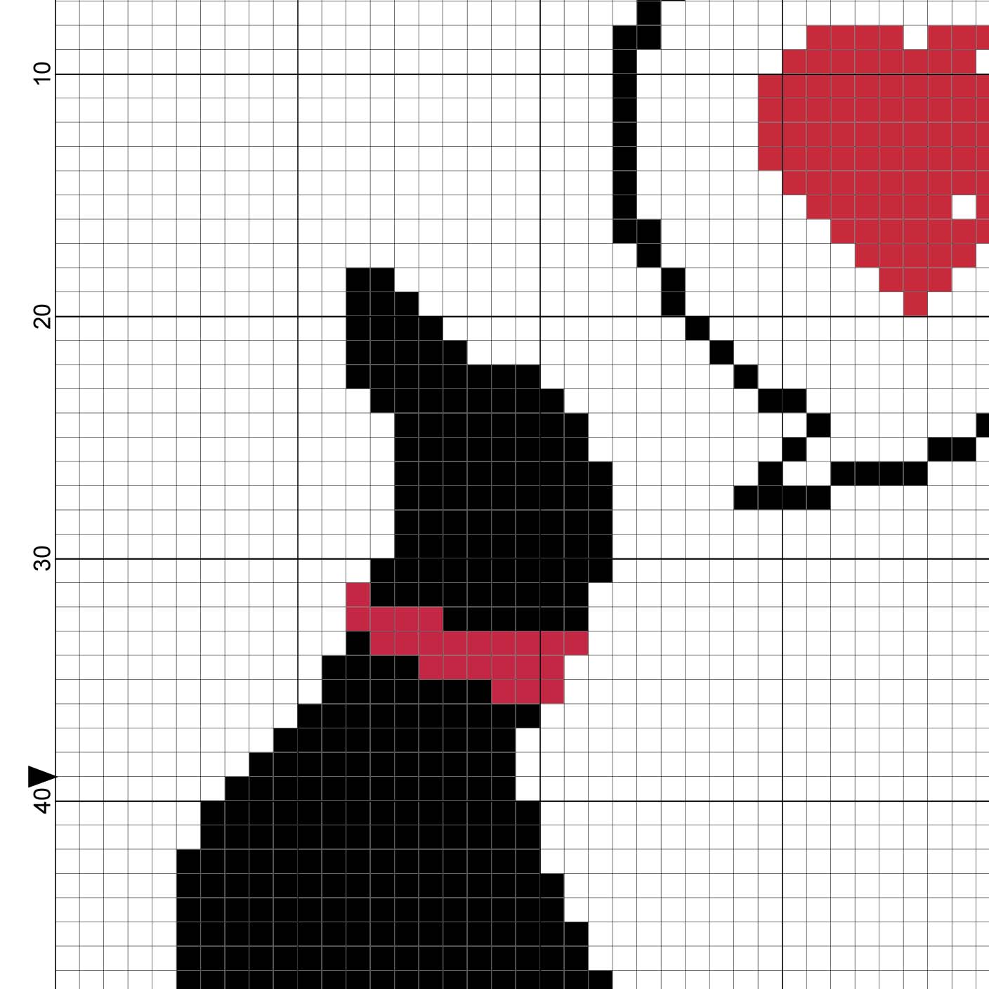 Dachshund Love Cross Stitch Pattern Daily Cross Stitch