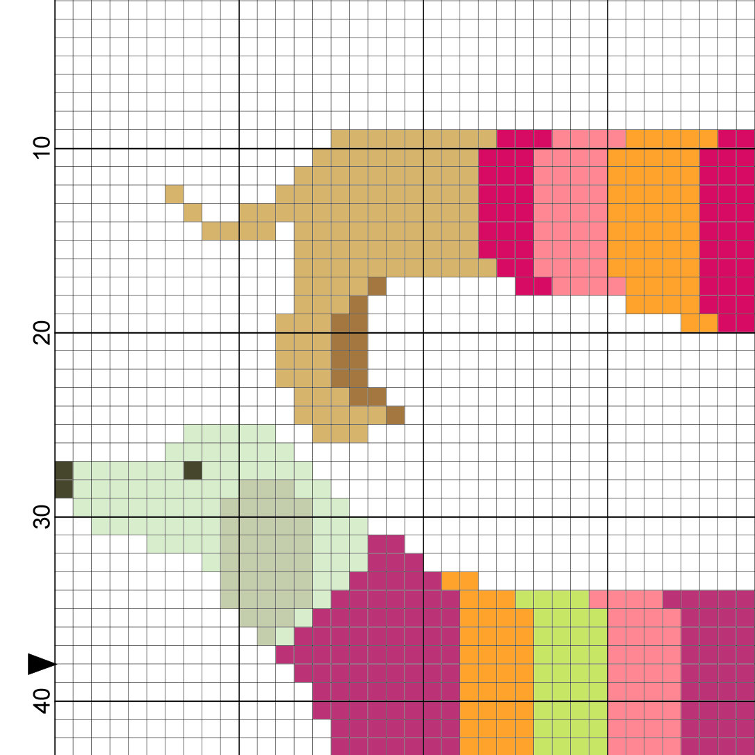 Fancy Dachshunds Cross Stitch Pattern Daily Cross Stitch