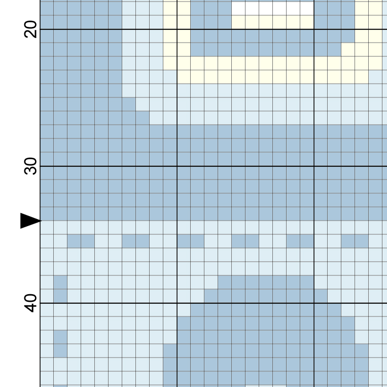 Baby Boy Quilt Cross Stitch Pattern Daily Cross Stitch