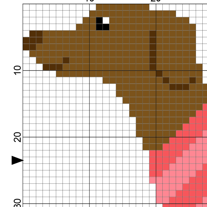 Dachshund Sweater Cross Stitch Pattern Daily Cross Stitch