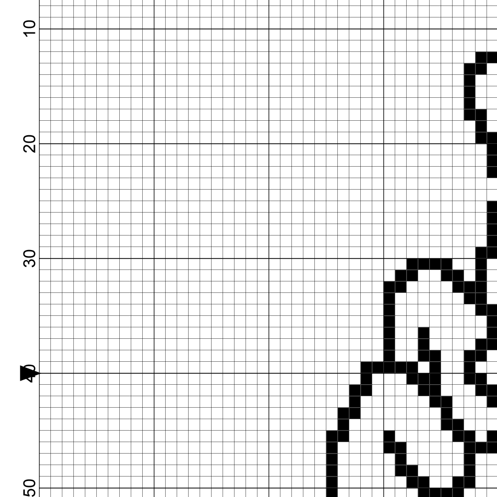 Crossed Fingers Cross Stitch Pattern Daily Cross Stitch