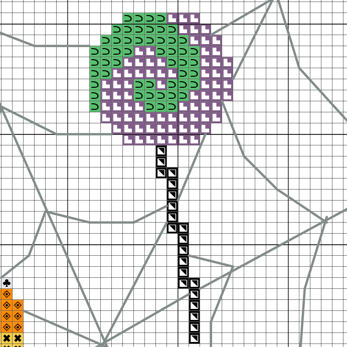 Spider web stitch tutorial Stitch Floral