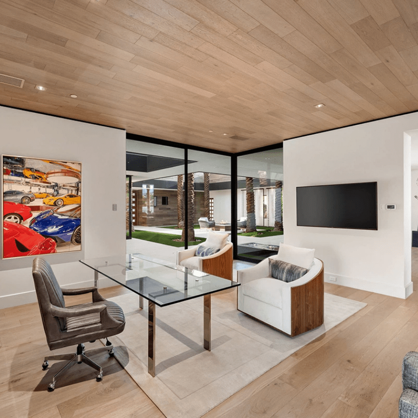 kris jenner palm springs house interior Britany Mosley