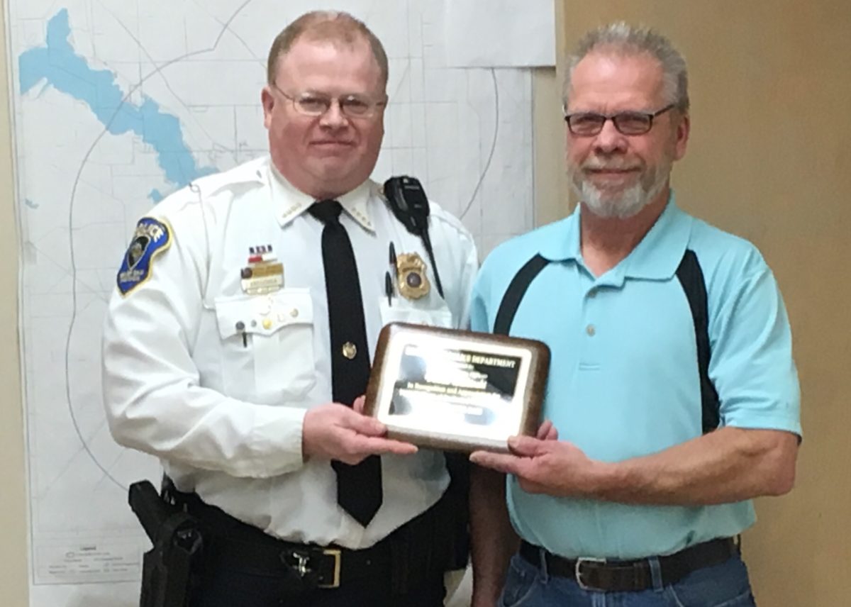 Auxiliary Officer Recognized By Beaver Dam Police Daily Dodge