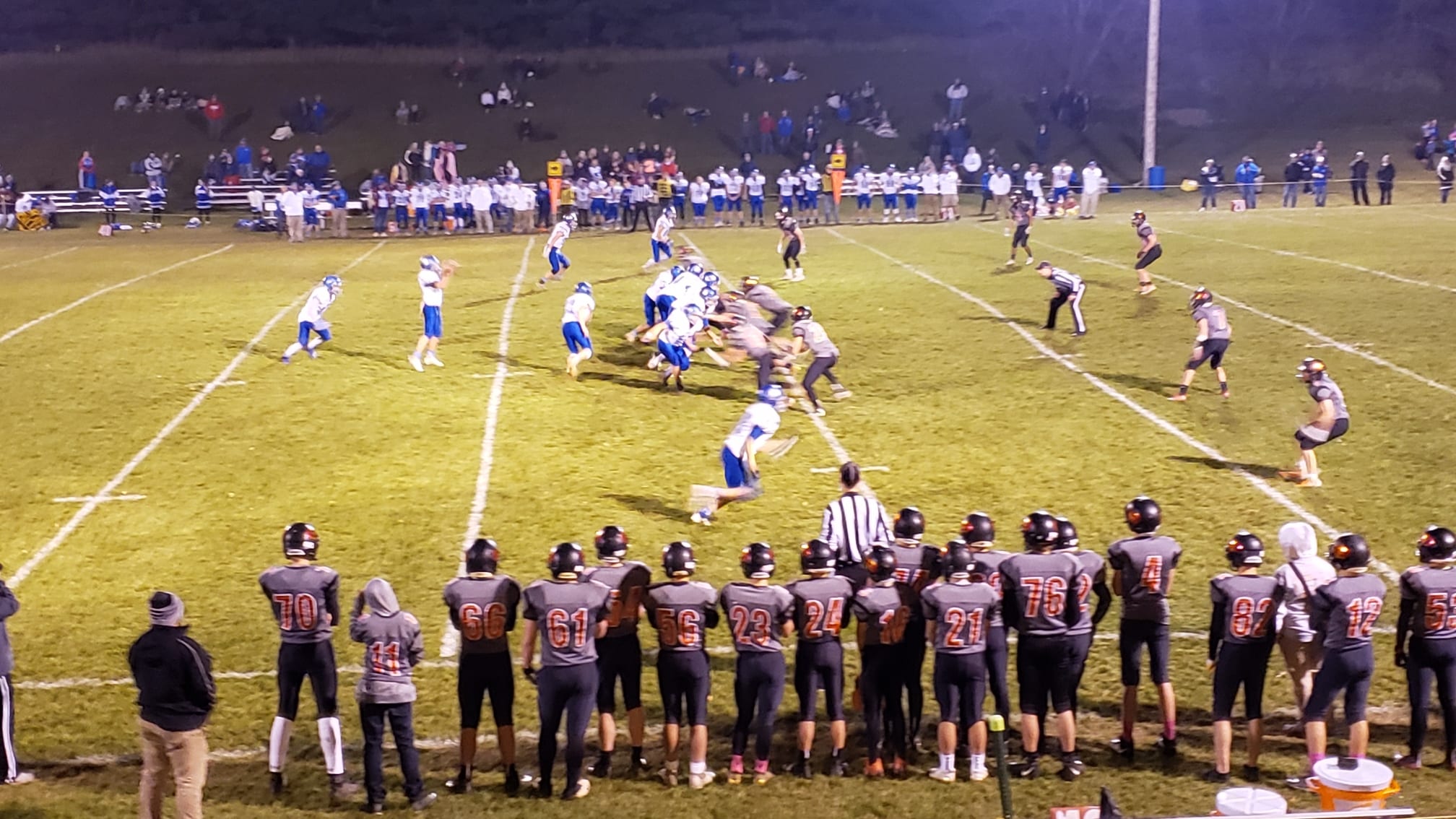 High School Football Hustisford/Horicon vs New Glarus/Monticello