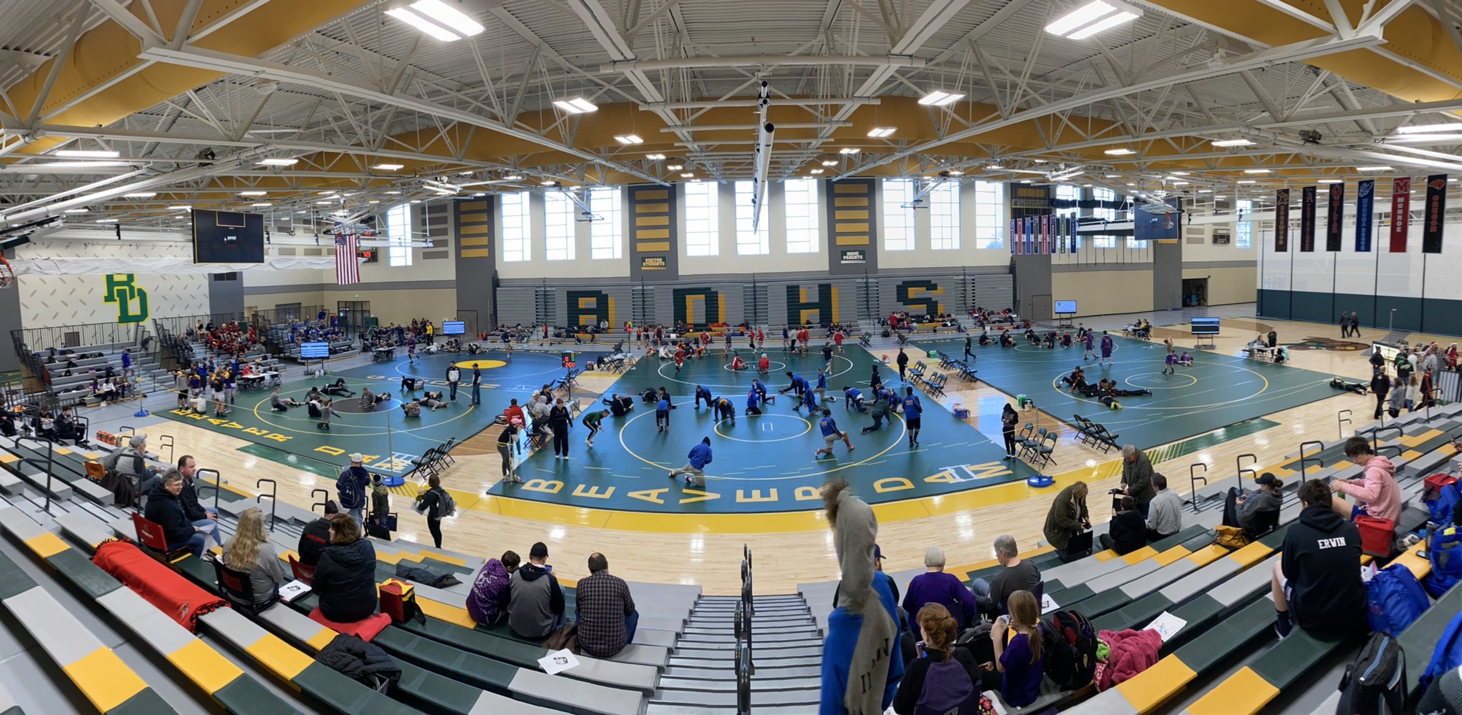 BDHS Hosts Wickersham Memorial Christmas Classic Wrestling