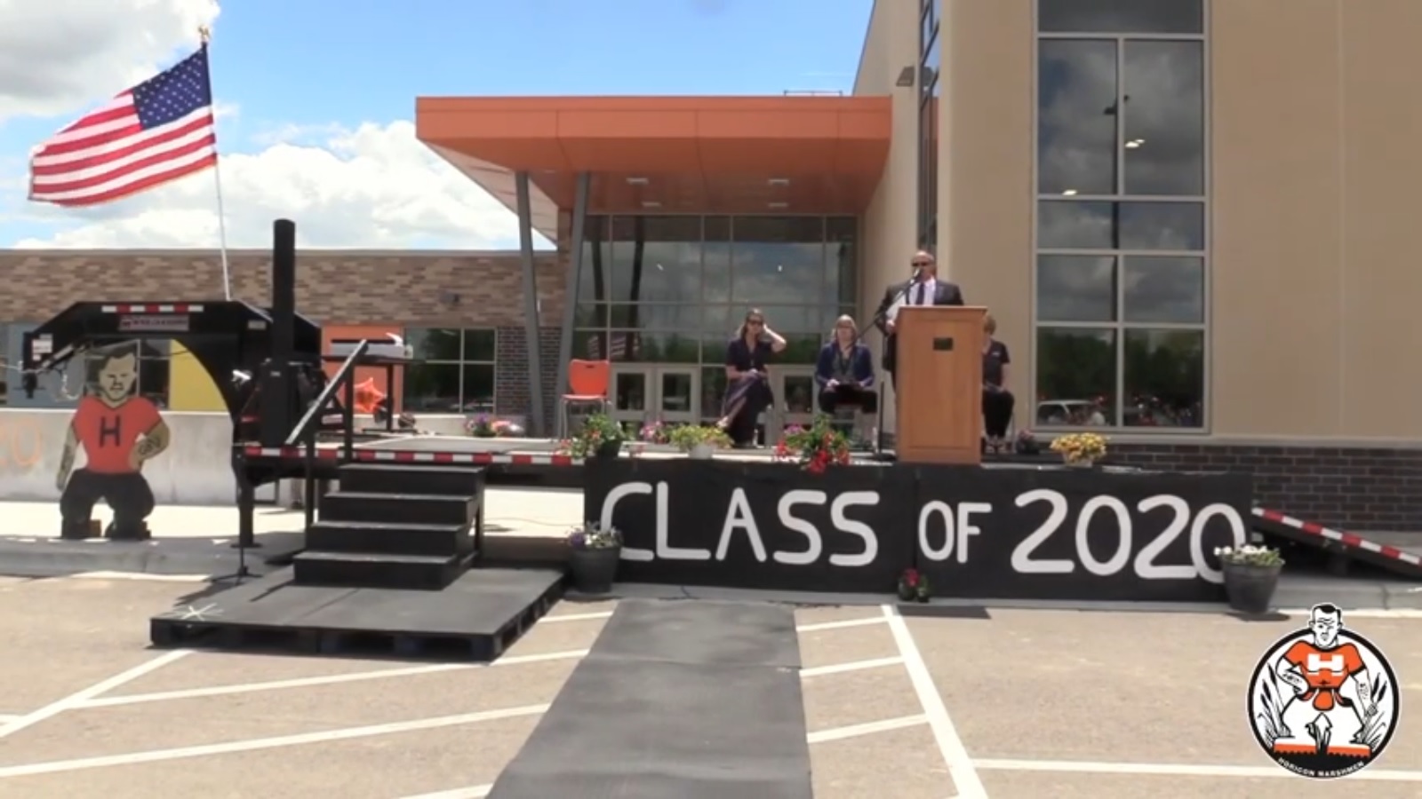 Horicon High School Class of 2020 Graduation Daily Dodge