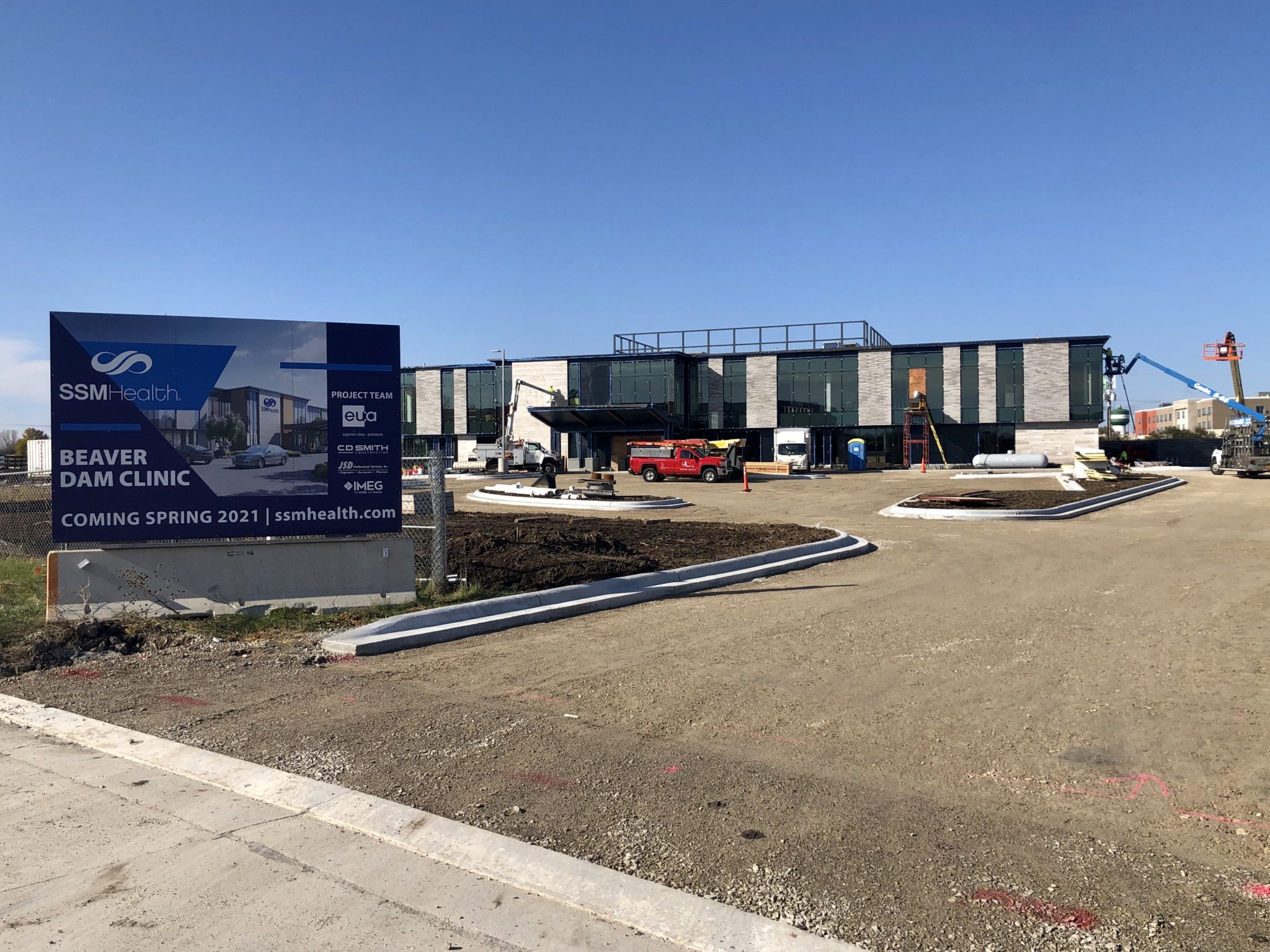 Work On Beaver Dam SSM Health Clinic Progressing Daily Dodge