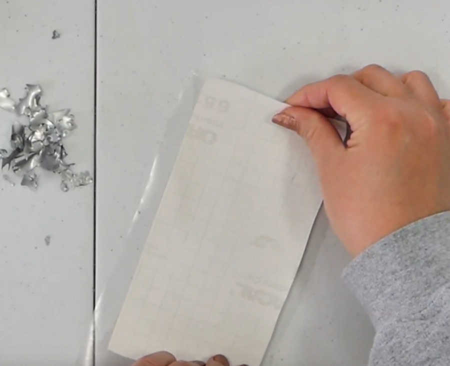 Reverse Weeding Vinyl How to Cut then Weed Small Letters and Intricate