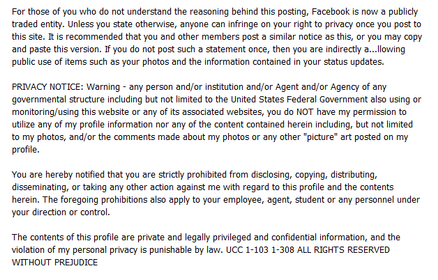 Another Facebook chain letter, another hoax The Daily Dot