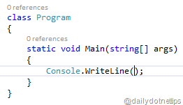 Console.WriteLine or ‘cw’ - Which one do you prefer ? - Daily .NET Tips