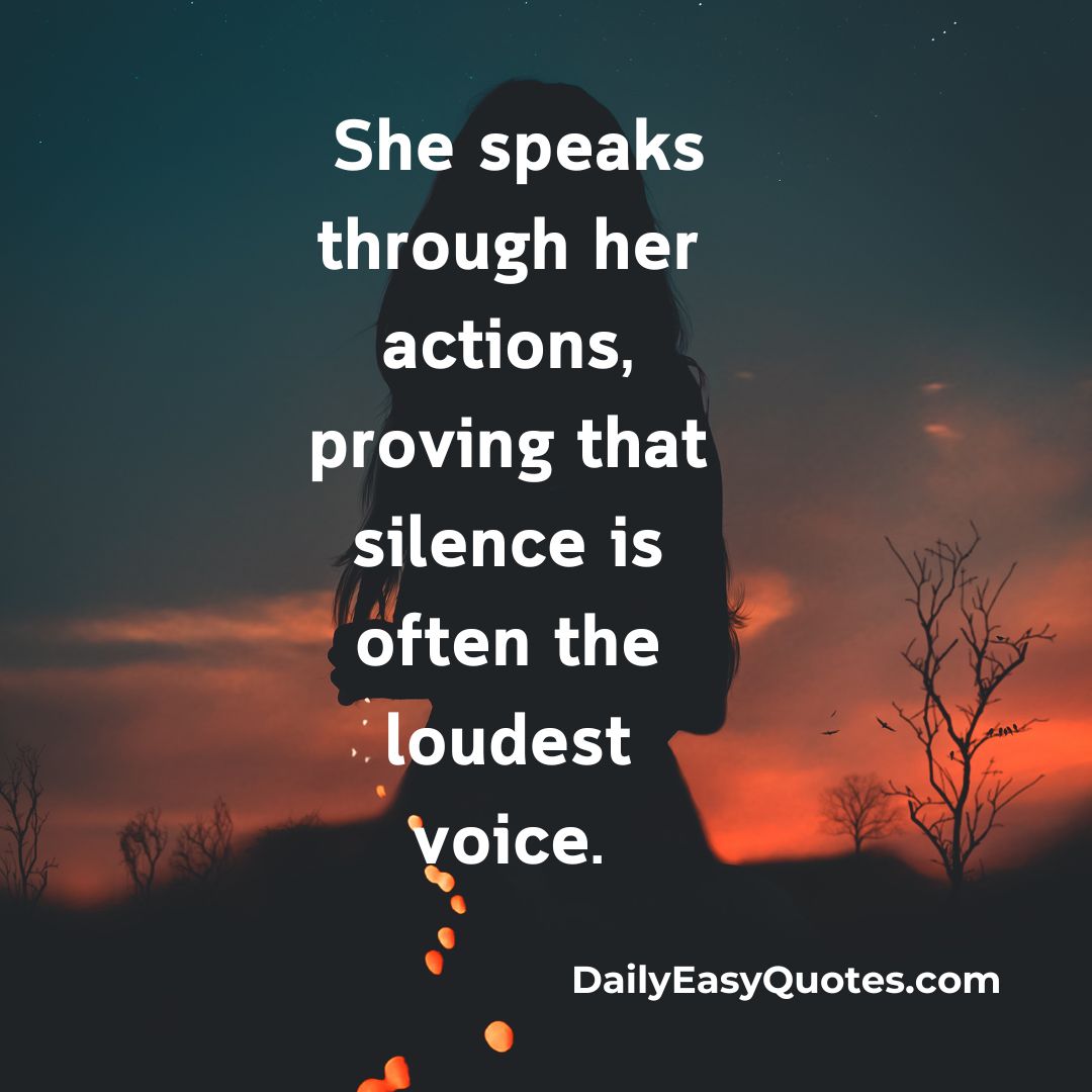 100 best Woman Silence Quotes on Strength and Resilience