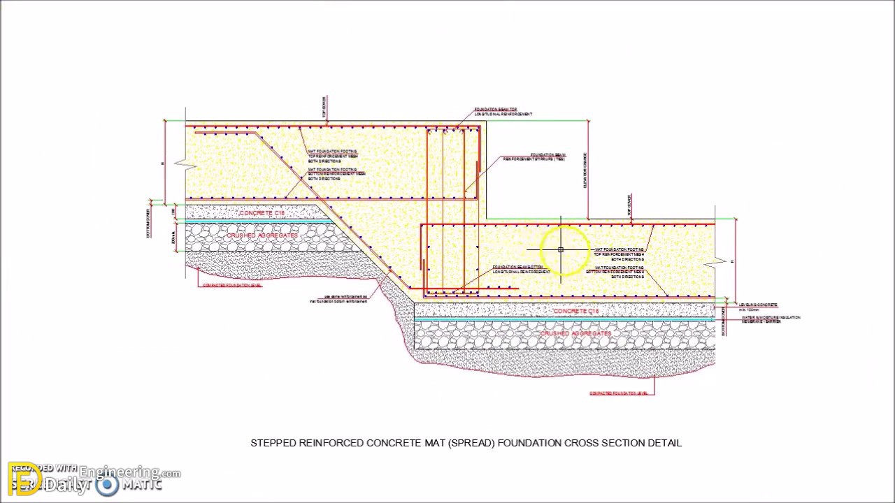 Stepped Foundation Daily Engineering