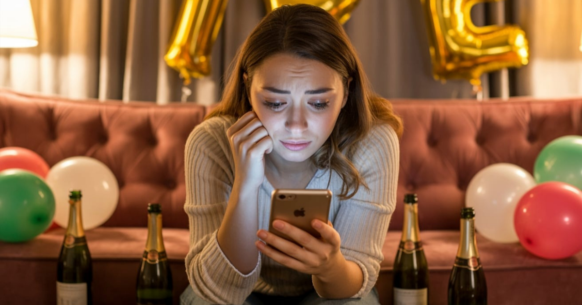 Woman Cancels Her NYE Party Plans LastMinute After Being Left Out By