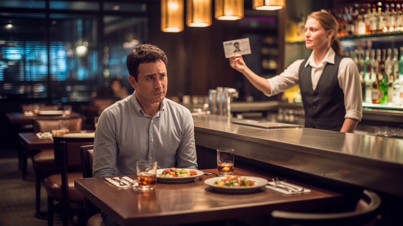 Guy Refuses To Pay Tinder Date’s Dinner After She Vanishes, Bartender