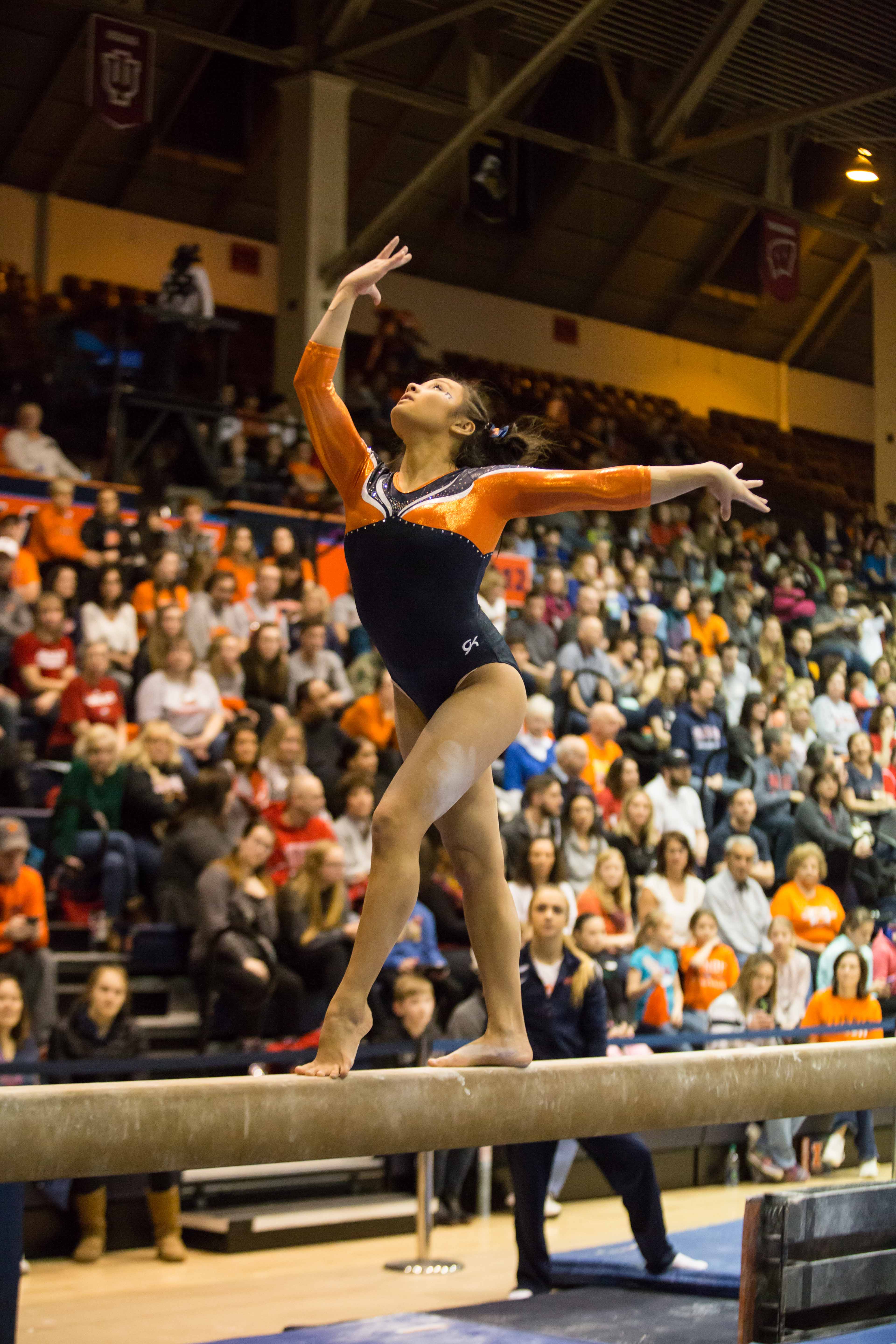 Illinois women's gymnast LeDuc earns Big Ten Gymnast of the Week The