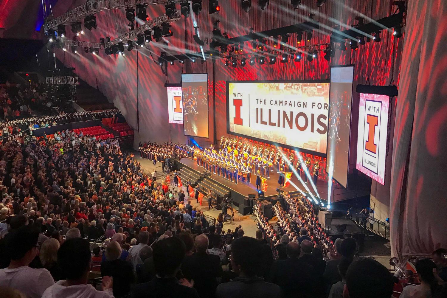 'With Illinois' campaign raises almost half of 2.25 billion goal The