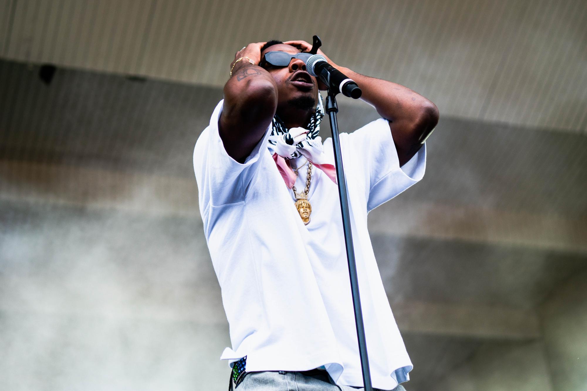 Joey Bada brings out Chance the Rapper in passionate rap set The