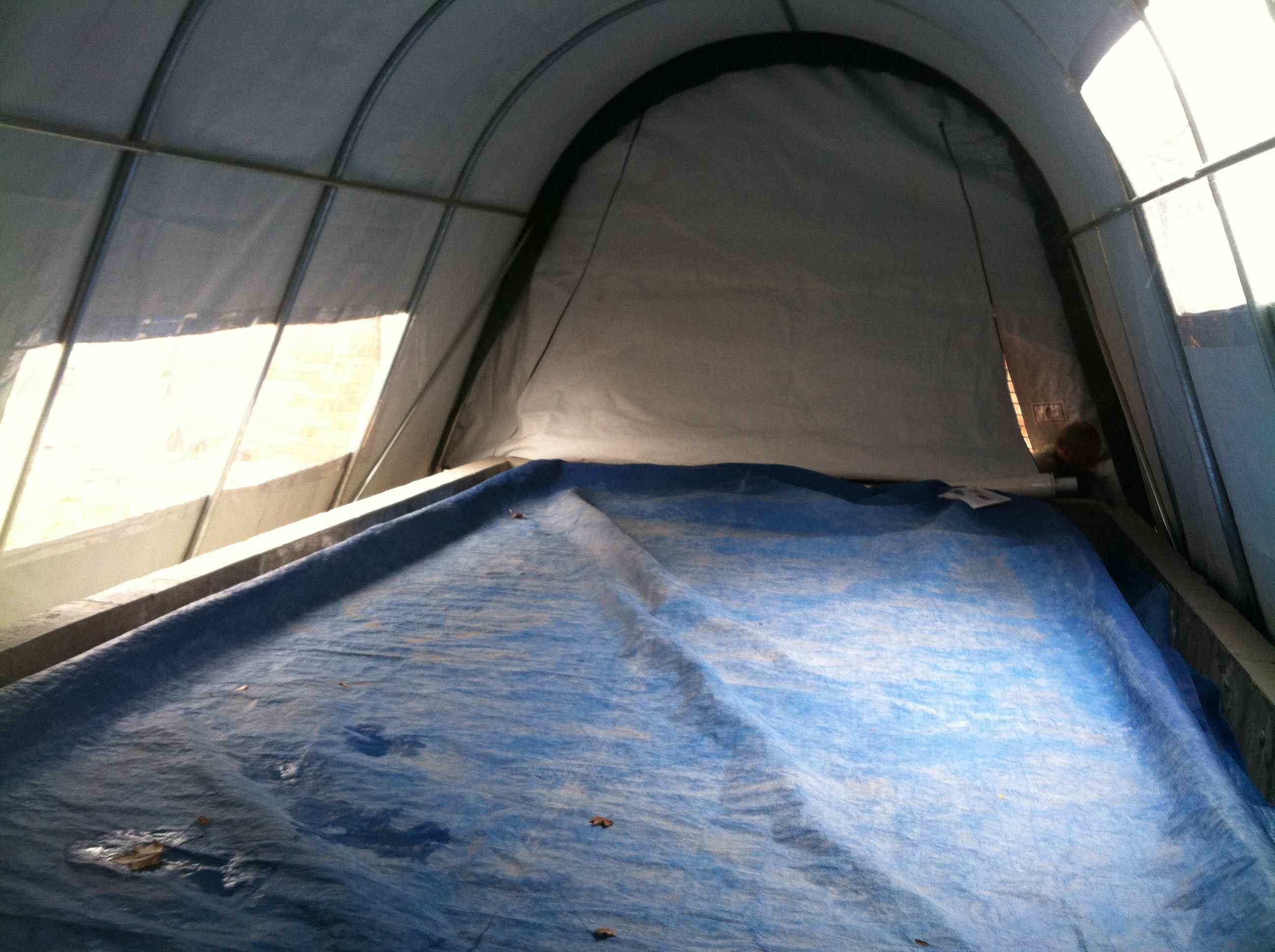 How to Turn an Outdoor Swimming Pool into an Indoor Swimming Pool for