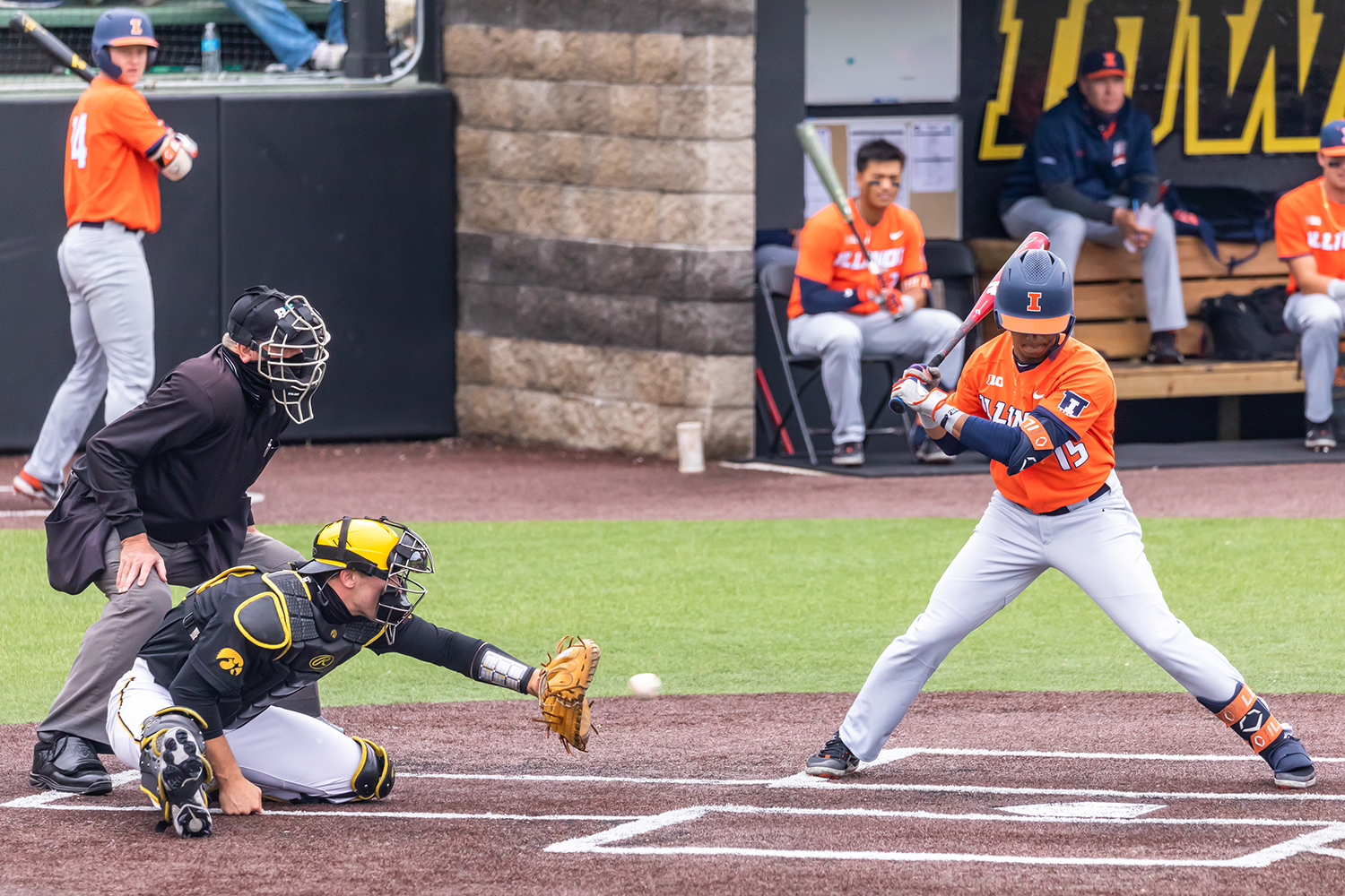 Photos Iowa baseball vs. Illinois The Daily Iowan