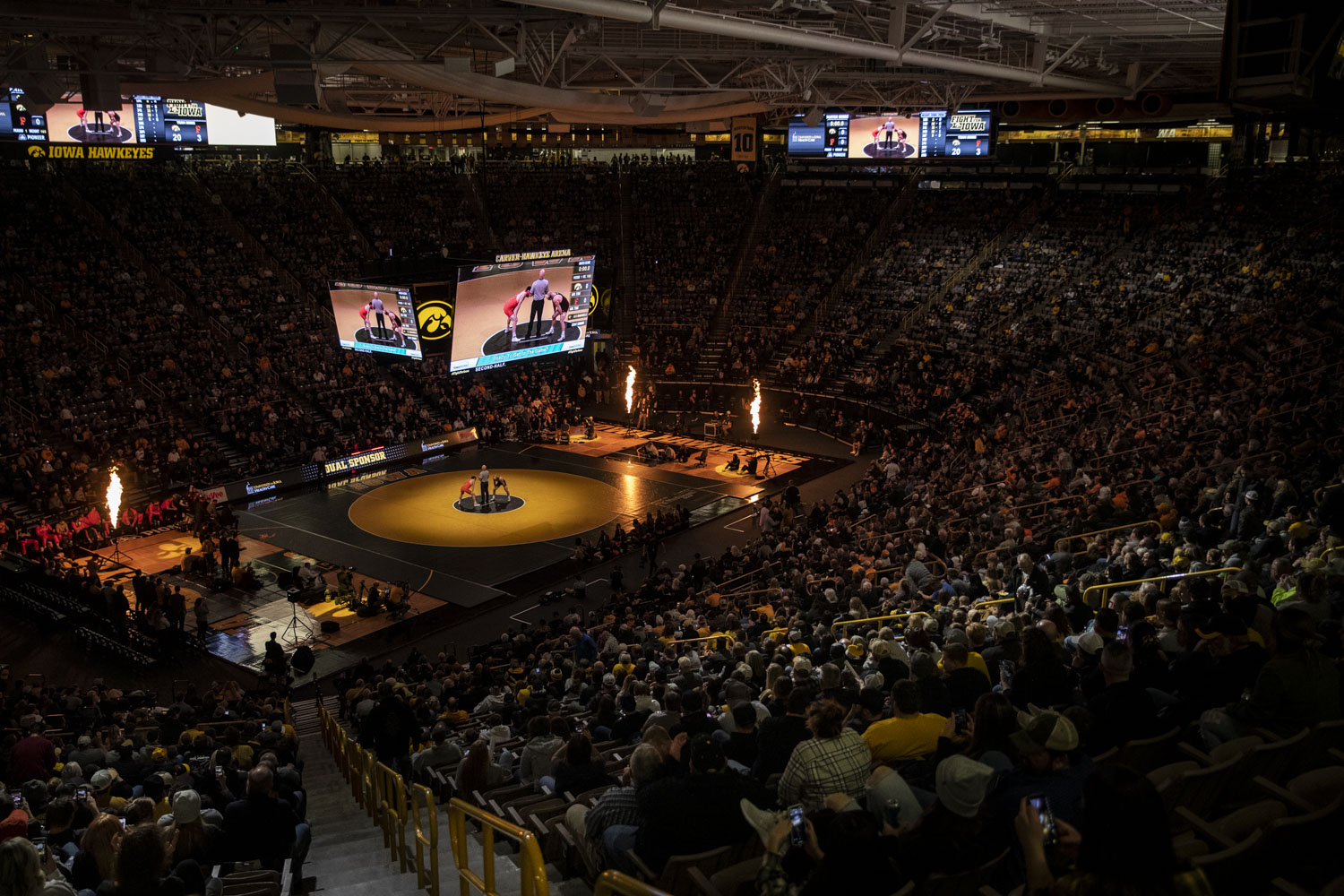Photos No. 1 Iowa wrestling vs. No. 21 Princeton The Daily Iowan