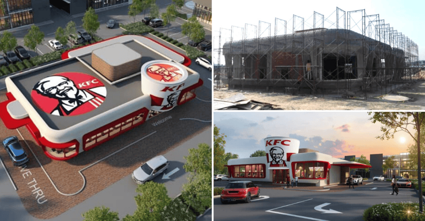 KFC Outlet Ini Diinspirasikan Oleh Restoren Fast-Food Amerika Pada 1950 ...