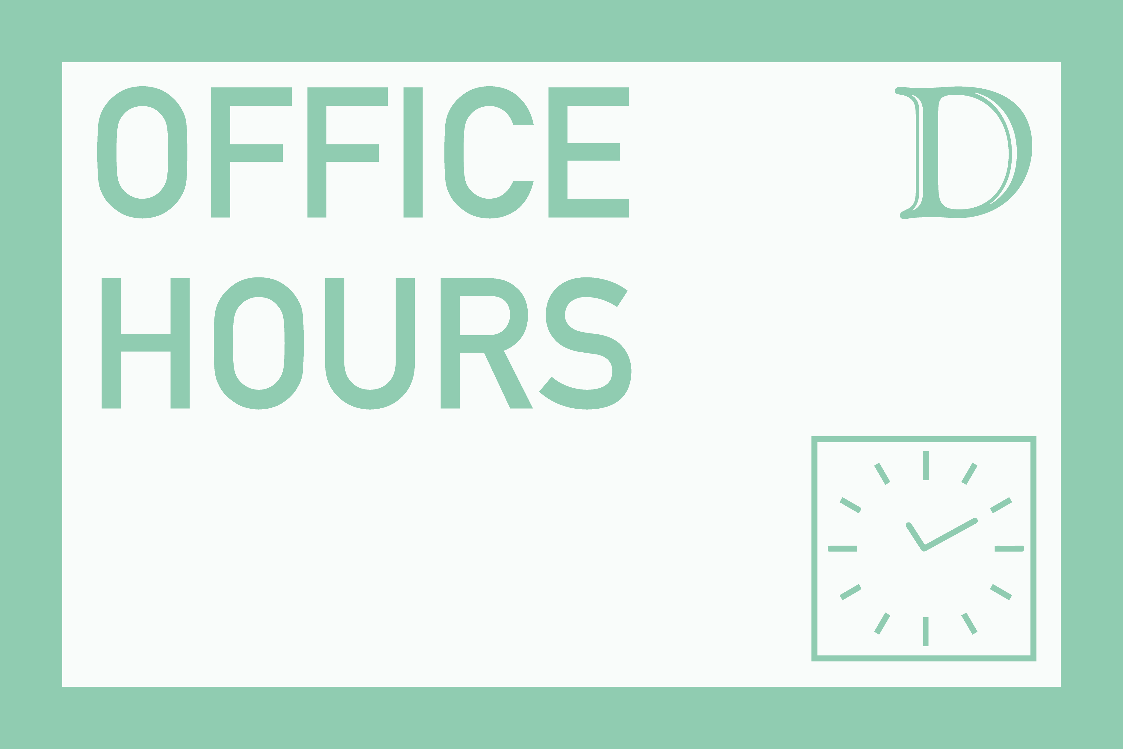 Office Hours Partisan conflict