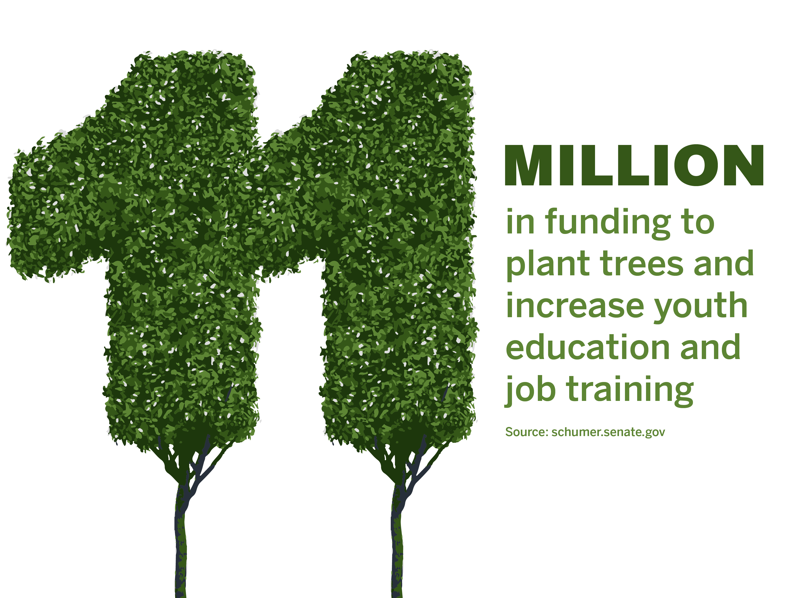 Syracuse receives 1 million grant for urban forestry, development