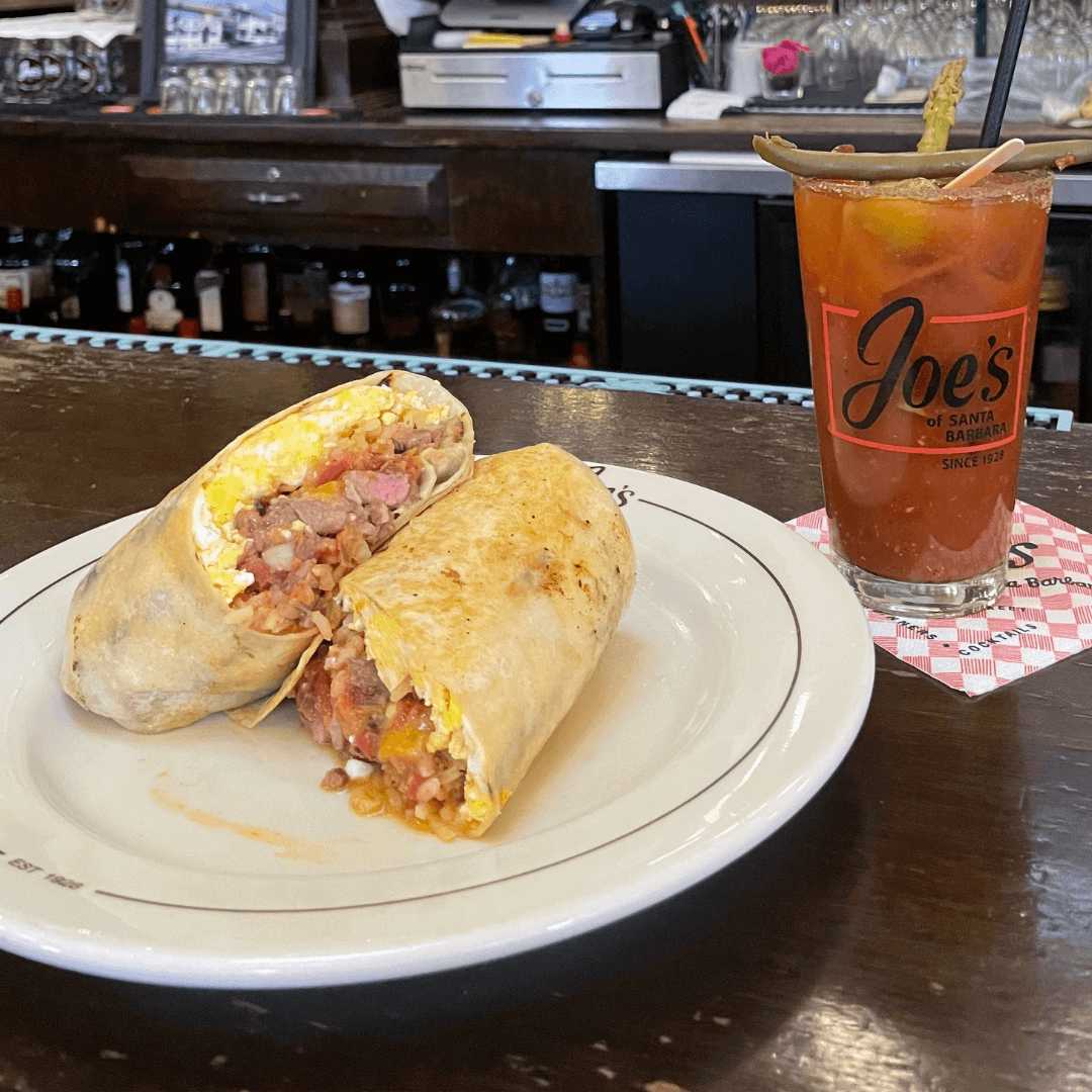 Downtown Santa Barbara's Joe's Cafe offers the perfect New Years treat