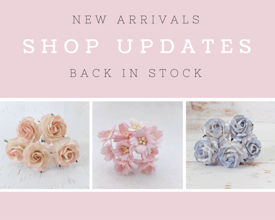 new arrivals mulberry paper flowers wholesale bulk DAILYPAPERFLOWERS