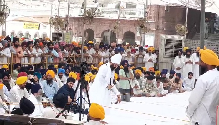 Appearance on Sri Akal Takht and Doubhir, the commandment of Rs. 510