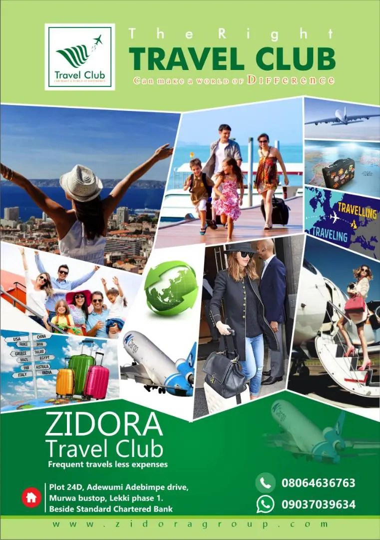 50 off Zodora Travel Club membership Daily Post Nigeria