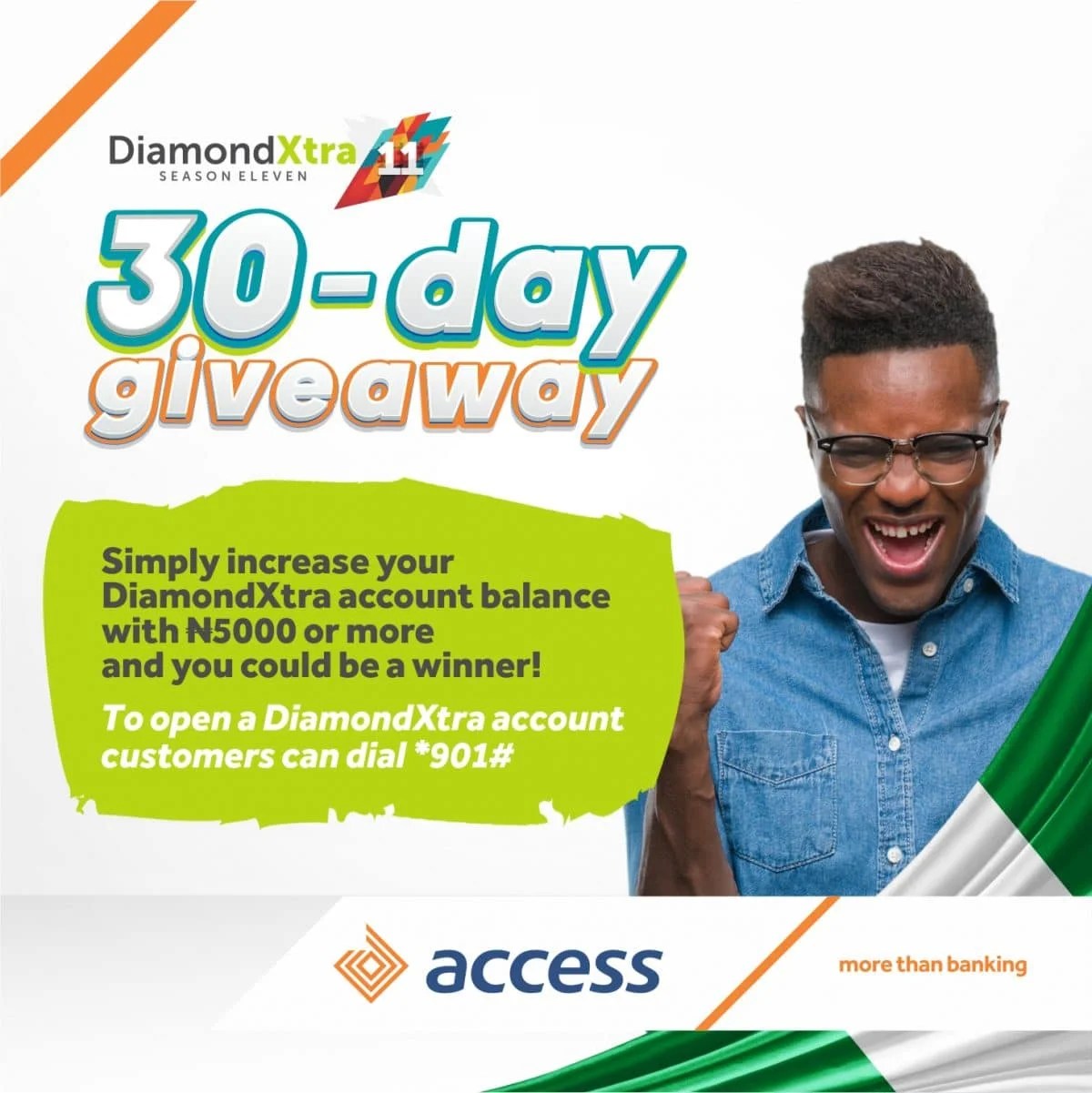 Access Bank unveils Independence Campaign, to splash cash on over 30
