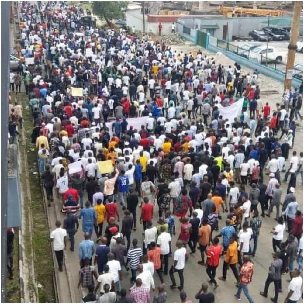 Tension in Delta as protests rock Warri Daily Post Nigeria