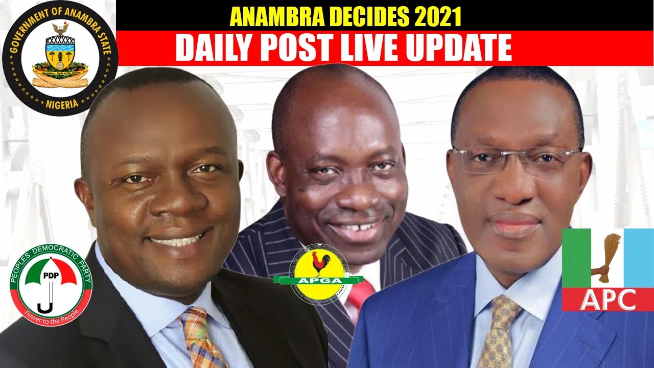 Anambra decides 2021 Live results, updates, situation reports from