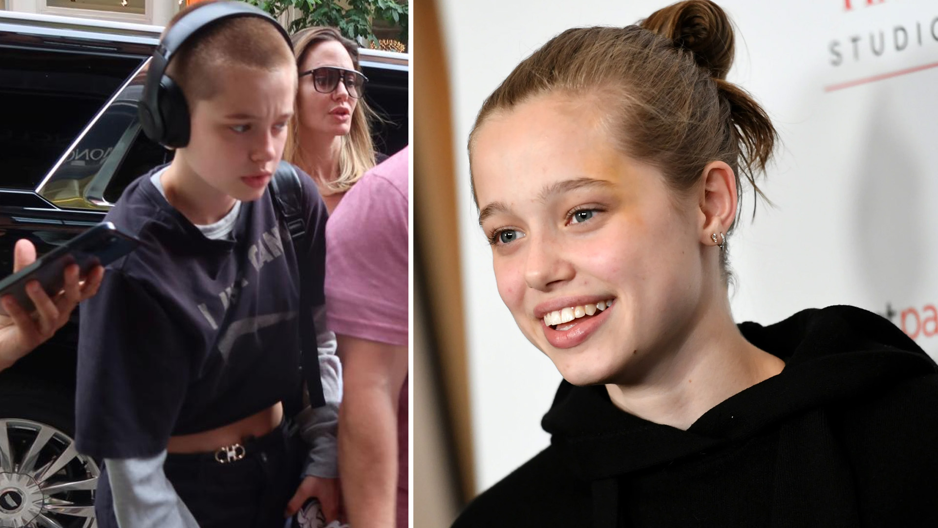 Shiloh Jolie Pitt Spotted With New Buzz Hair!