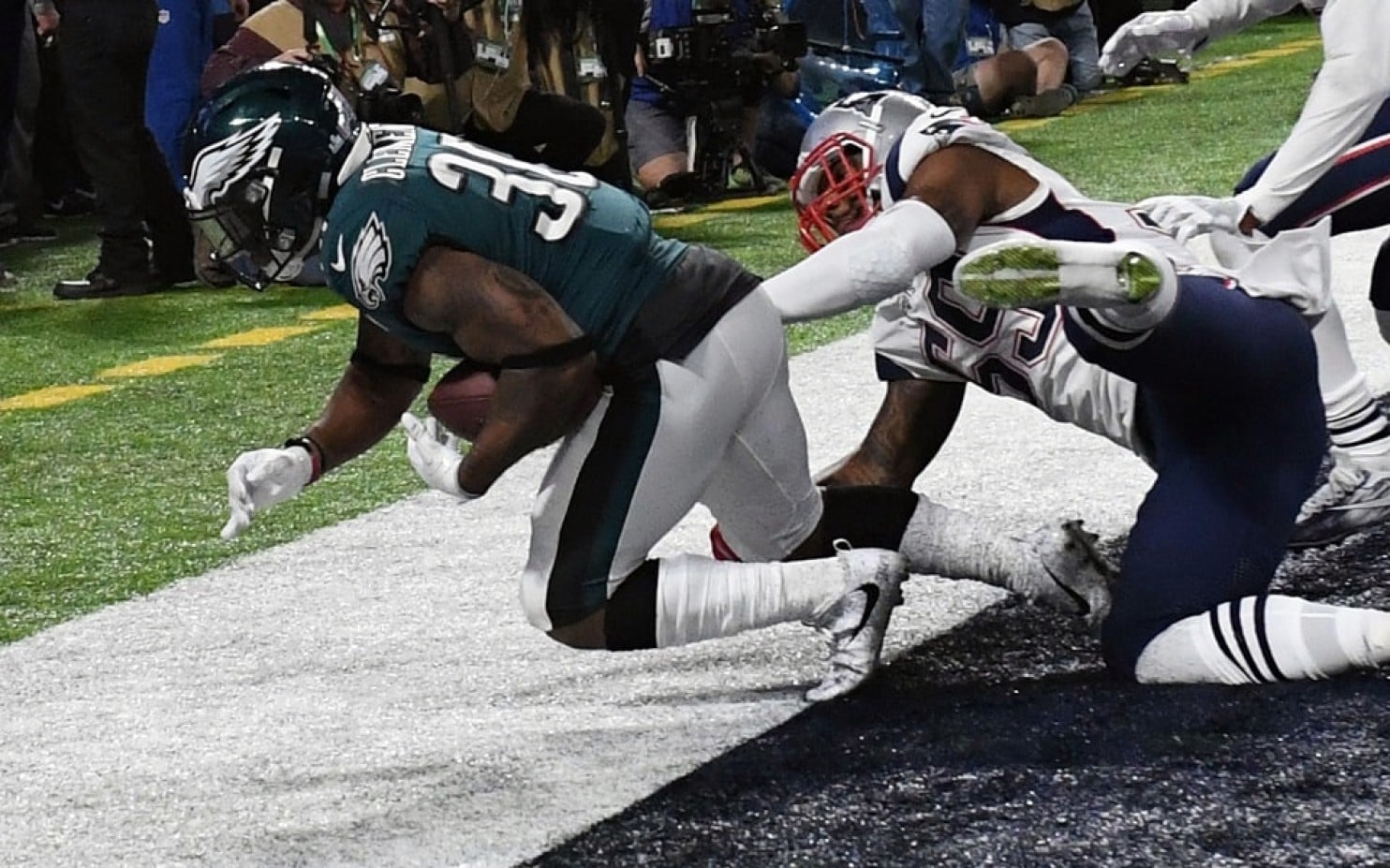 New Image Shows Corey Clement's TD For Eagles In Super Bowl Should Have