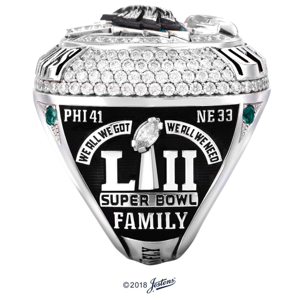 Philadelphia Eagles Unveil Their Super Bowl Rings Complete With 219