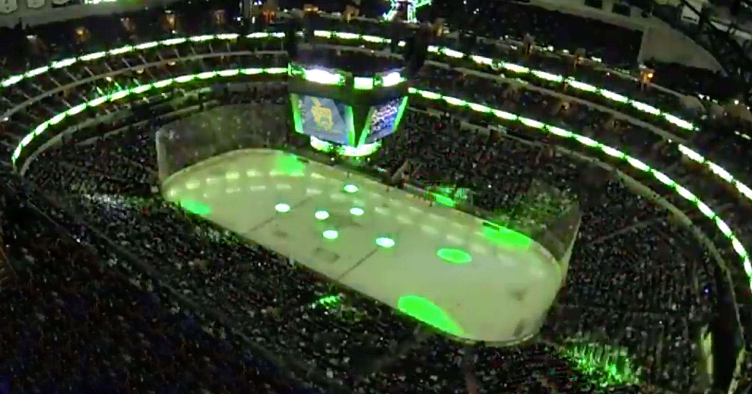 Dallas Stars Gave Us The Spongebob Halftime Show We All Deserved During