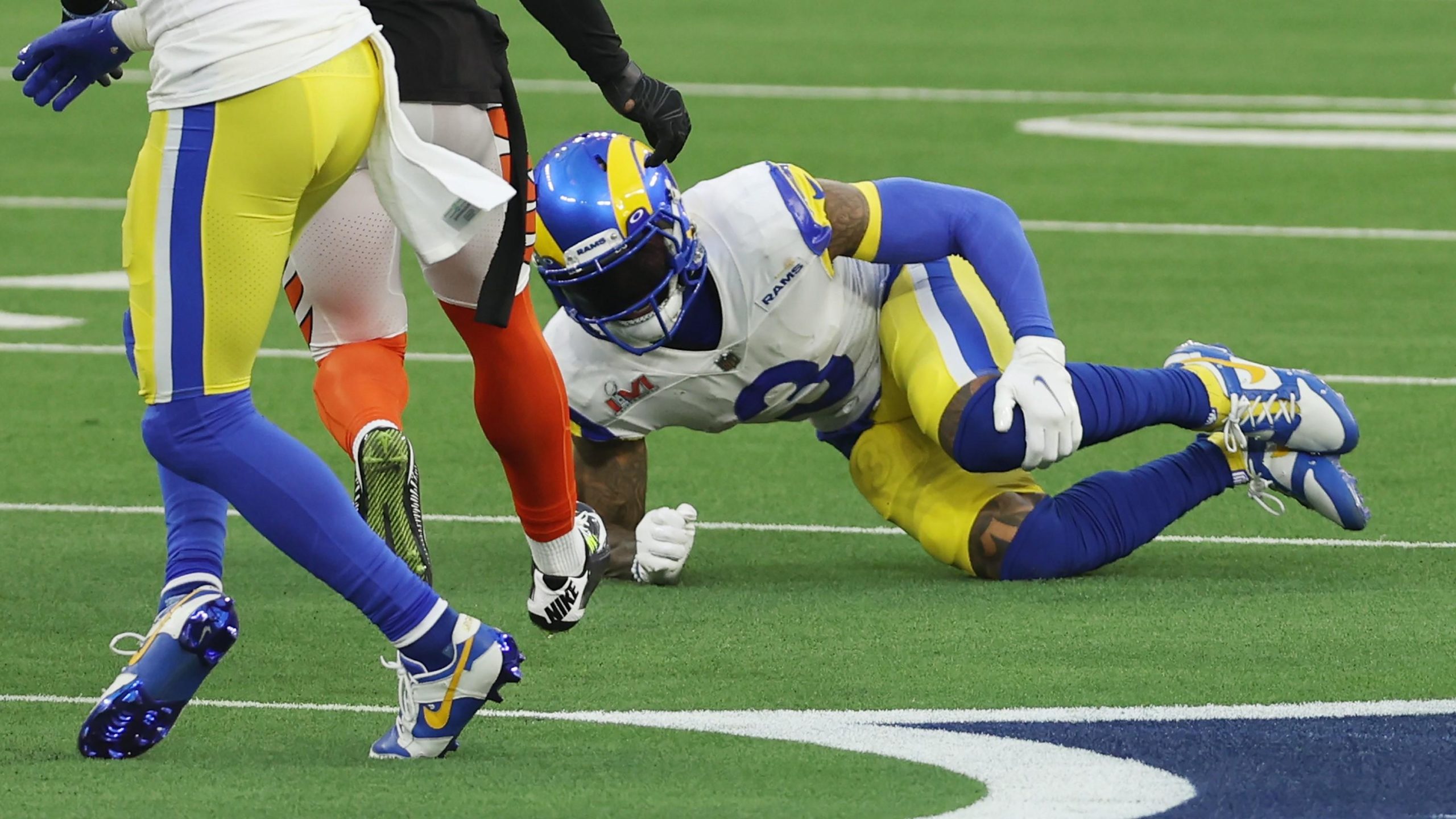 BREAKING Odell Beckham Jr. Suffered A Torn ACL During Super Bowl LVI