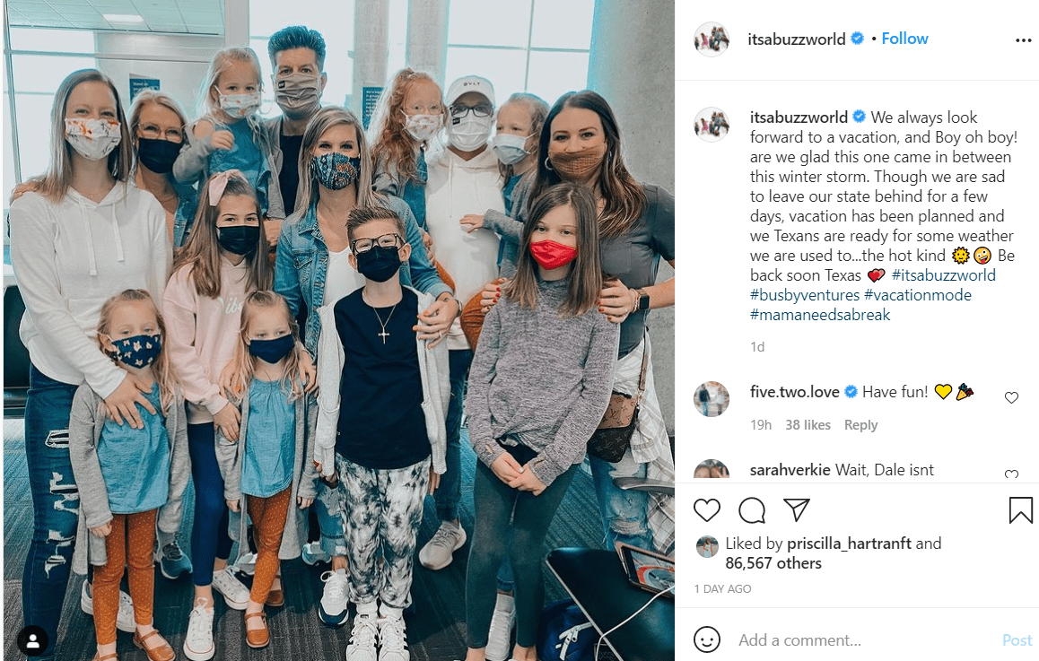 ‘OutDaughtered' Texas' Winter Storm Hit the Busby Home In League City