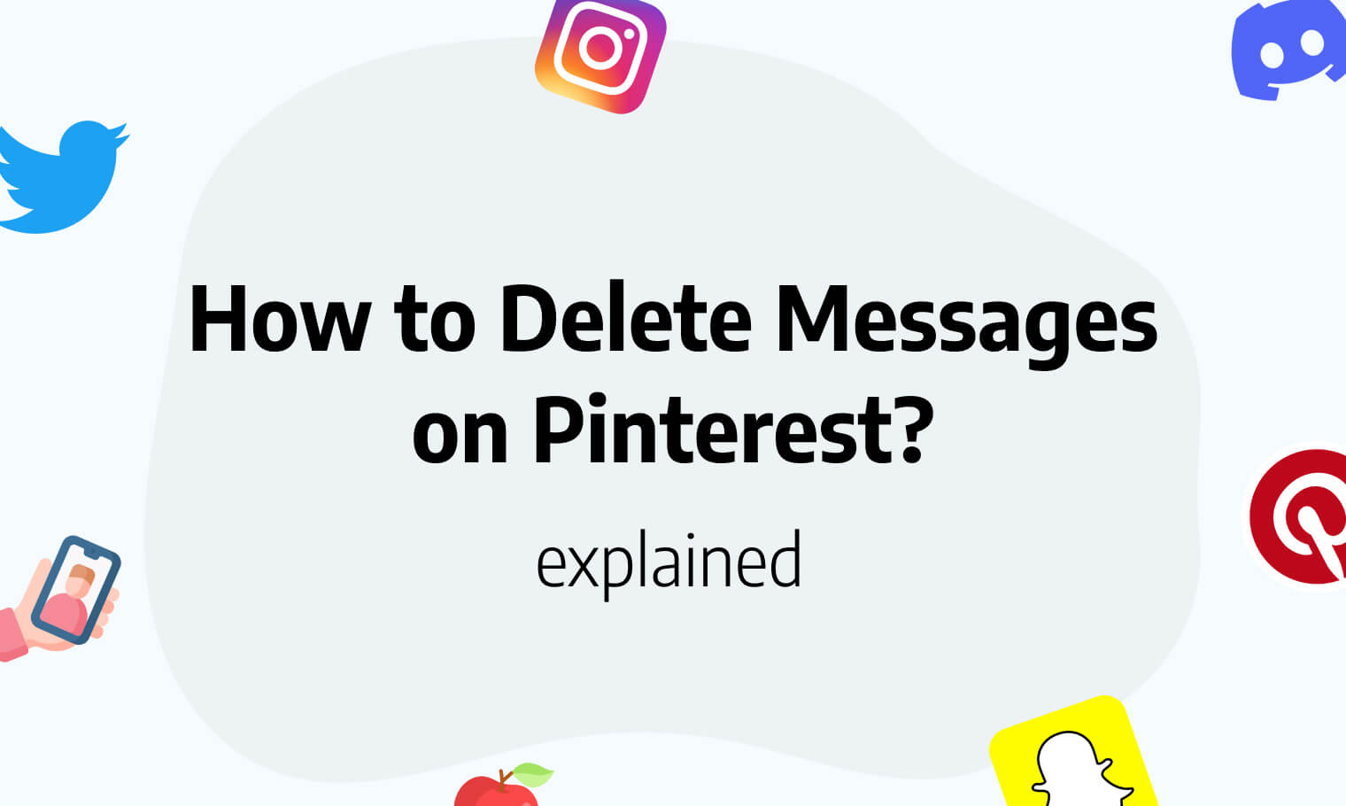 How to Delete Messages on Pinterest?
