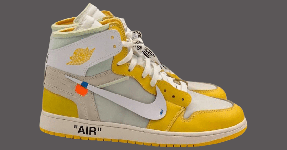 OFF WHITE AIR JORDAN 1 HIGH CANARY YELLOW CONFIRMED FOR 2021 DailySole