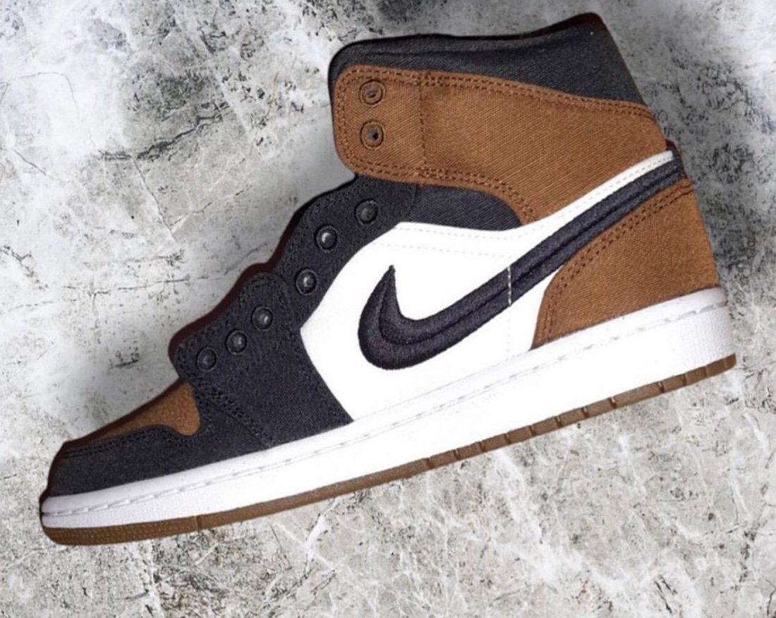 AIR JORDAN 1 MID MOCHA TOE IN THE WORKS FOR SUMMER 2022