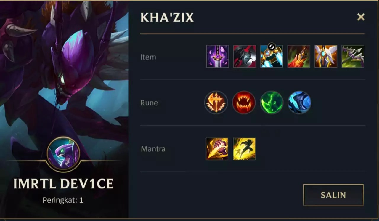 Best Khazix Item Build & Runes in LoL Wild Rift 2021