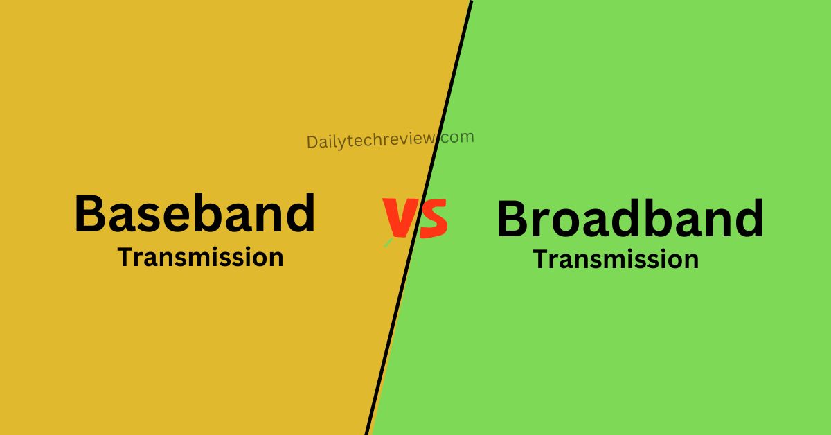 Baseband And Broadband Transmission In Hindi