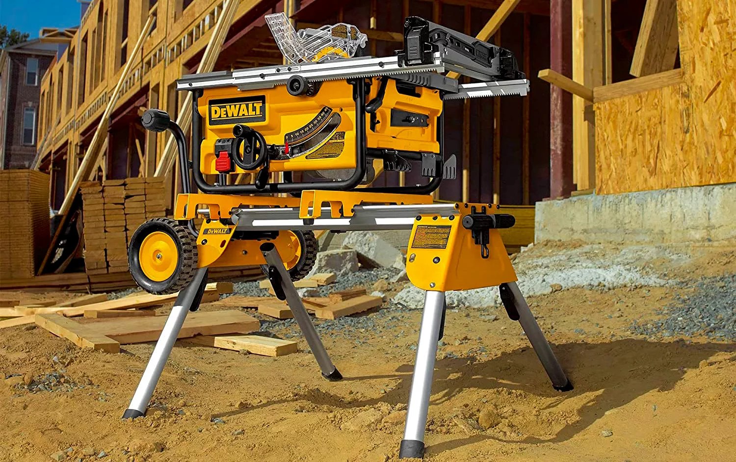5 Best Portable Miter Saw Stand With Wheels (Review & Buying Guide)
